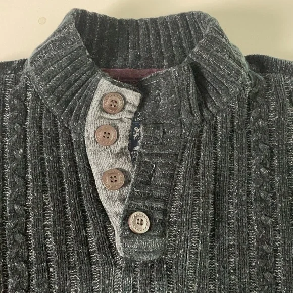 Point Zero Men’s Sweater Black Size XL - Picture 3 of 9